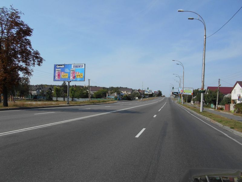 Білборд/Щит, Бровари, м.Бровари, вул.Київська, 66  (світлофор)