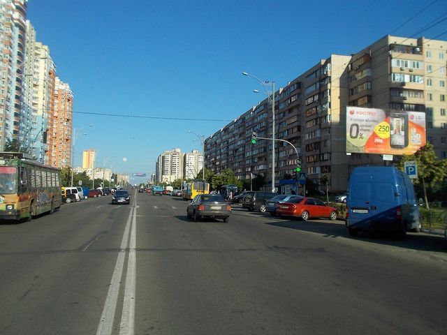 Білборд/Щит, Київ, Цвєтаєвої М. вул., 14