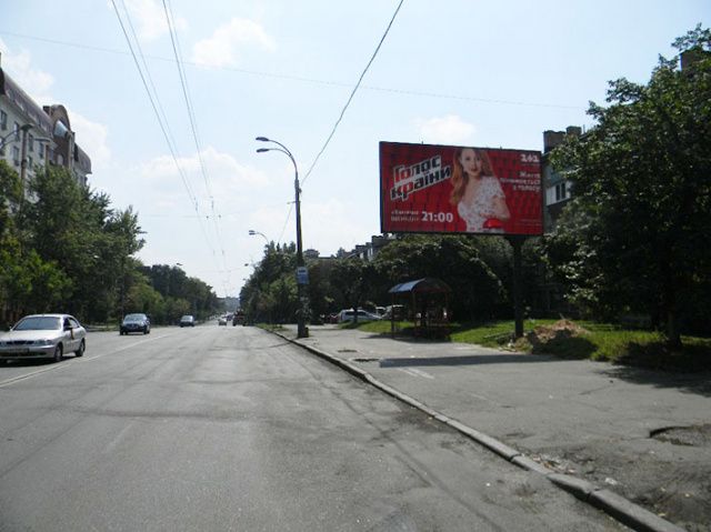 Білборд/Щит, Київ, Щербаківського вул., 37, 500 м. від Салютної вул.