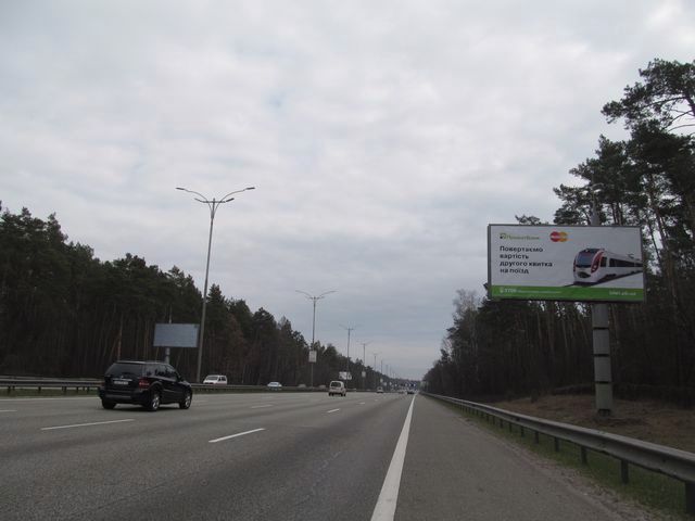 Білборд/Щит, Київ, 20,870 км. автомагистралі Київ - Бориспіль