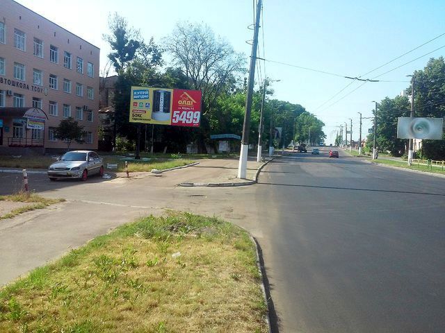 Билборд/Щит, Житомир, Перемоги вул., 92 (Автошкола, 200м до ПриватБанку)