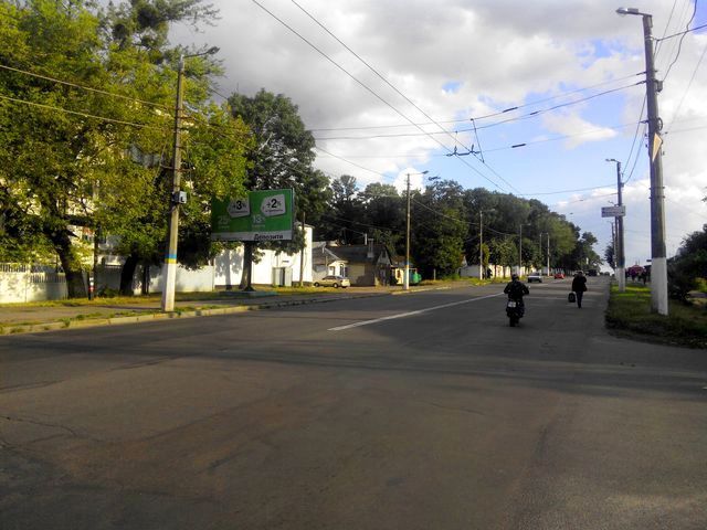 Билборд/Щит, Житомир, Перемоги вул., 84  (Статуправлінння, 100 м до ПриватБанк )