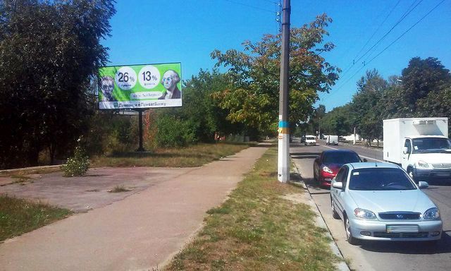 Билборд/Щит, Житомир, Чуднівська вул.,109 ( Житомирьский центр зайнятості, 200м до ПриватБанку, АЗС Ultra)