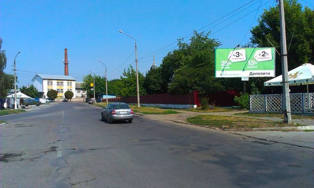 Билборд/Щит, Черновцы, Заводська вул.,  - Хотинська вул., (АЗС"WOG" )