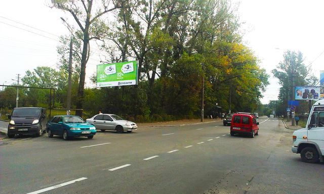 Билборд/Щит, Черновцы, Січових стрільців вул.- Кобзарськая вул.,(перед АЗС "ANP")
