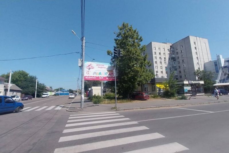 Билборд/Щит, Житомир, Небесної сотні вул. - Лесі Українки вул., 59